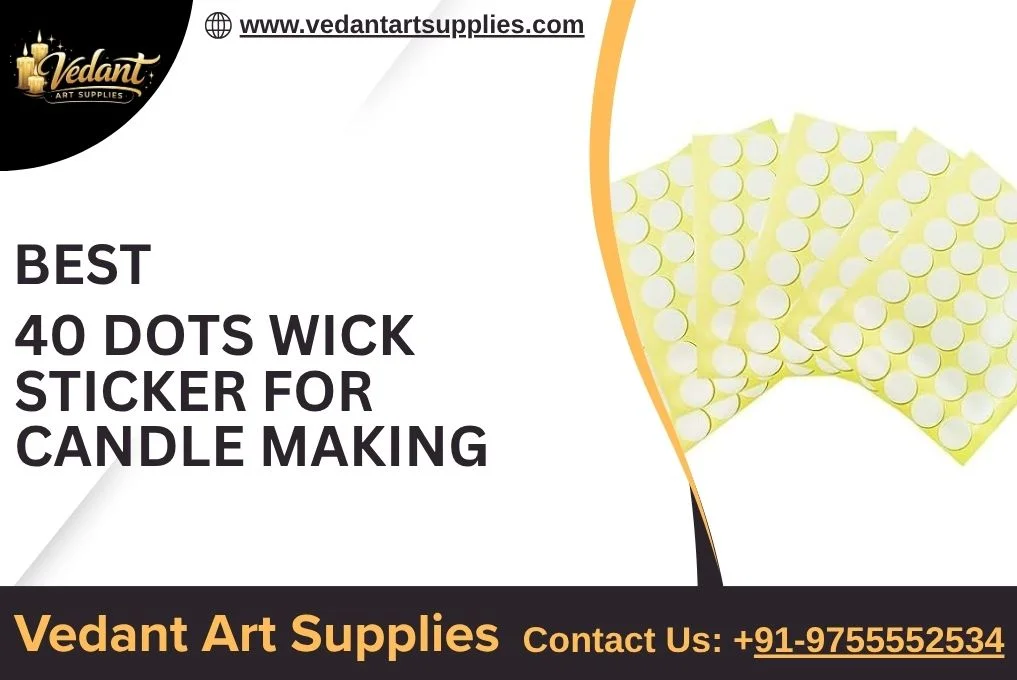 Dots Wick Stickers For Candle Making