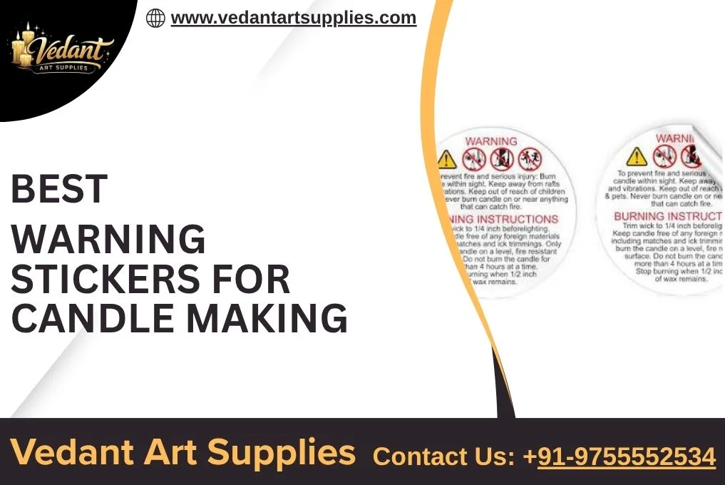 Warning Stickers For Candle Making