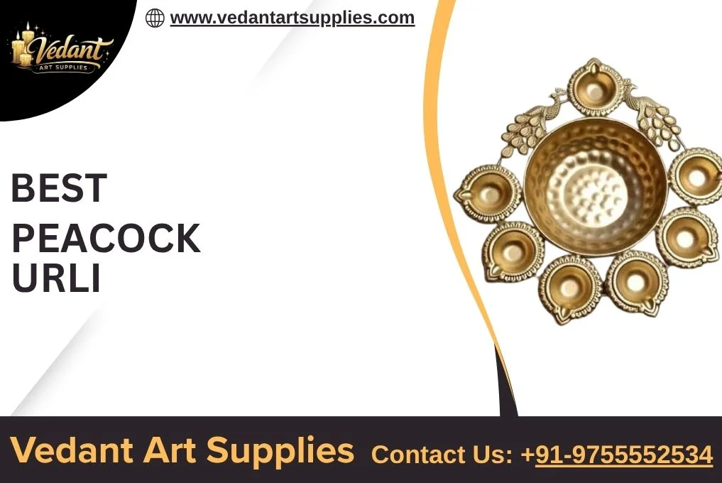 Metal Peacock Urli wholesaler